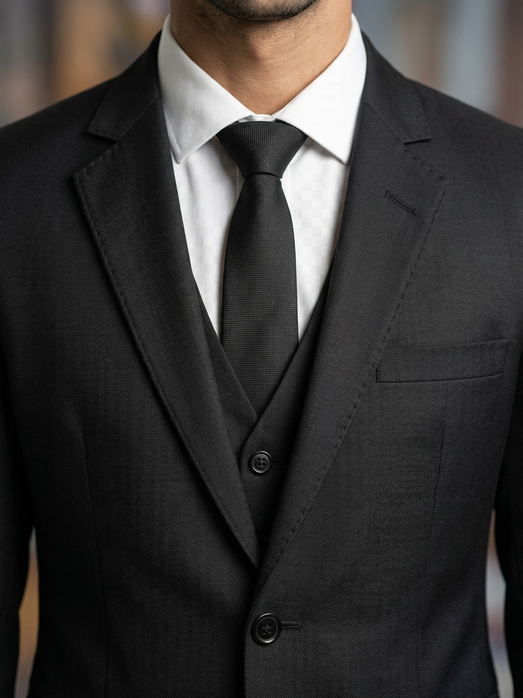 Terno Poliviscose Preto