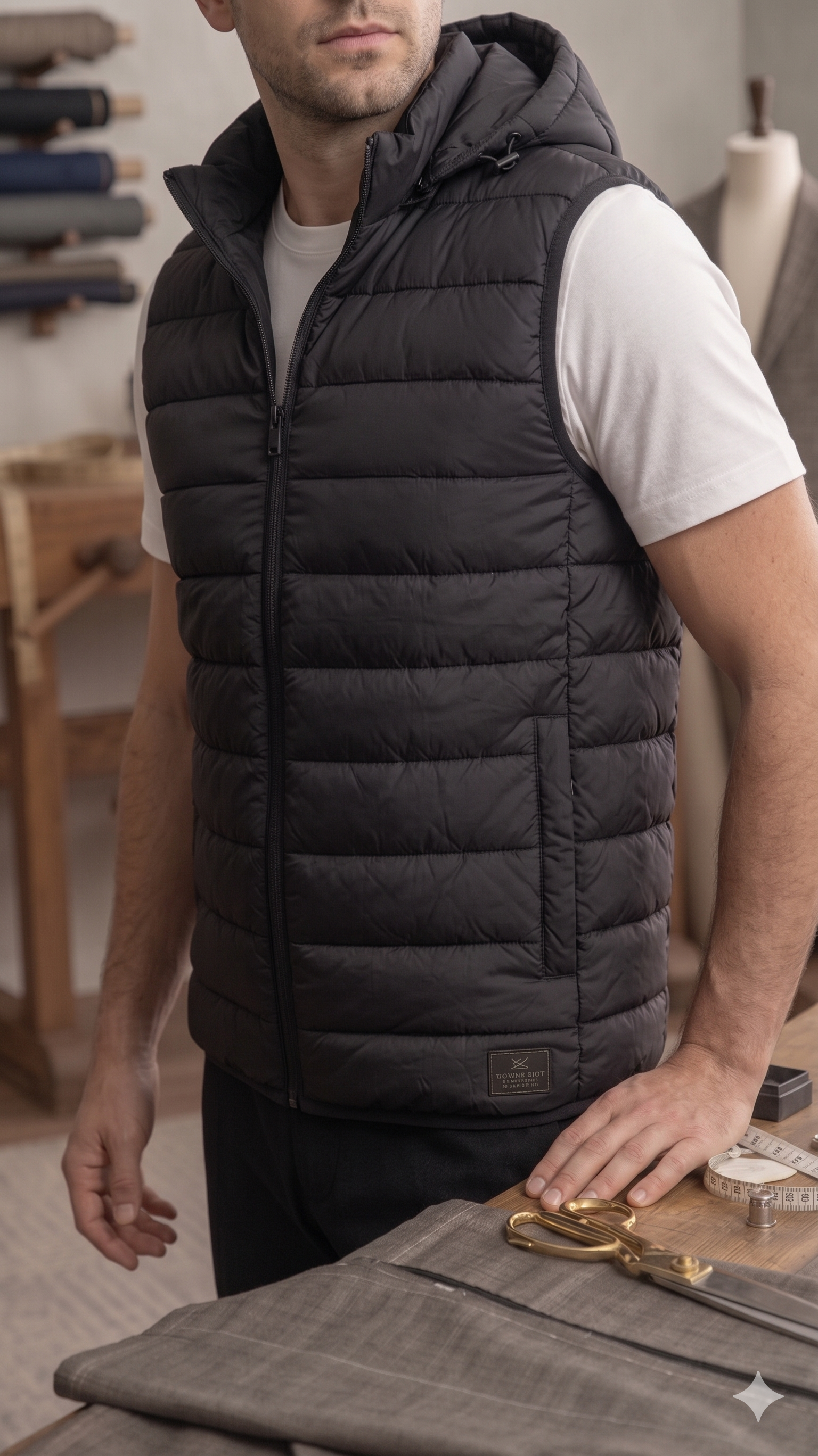 Colete Masculino Premium Preto