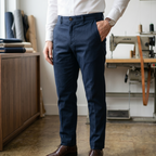 Calça Sarja Masculina Azul Marinho