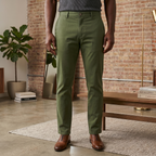 Calça Sarja Masculina Verde