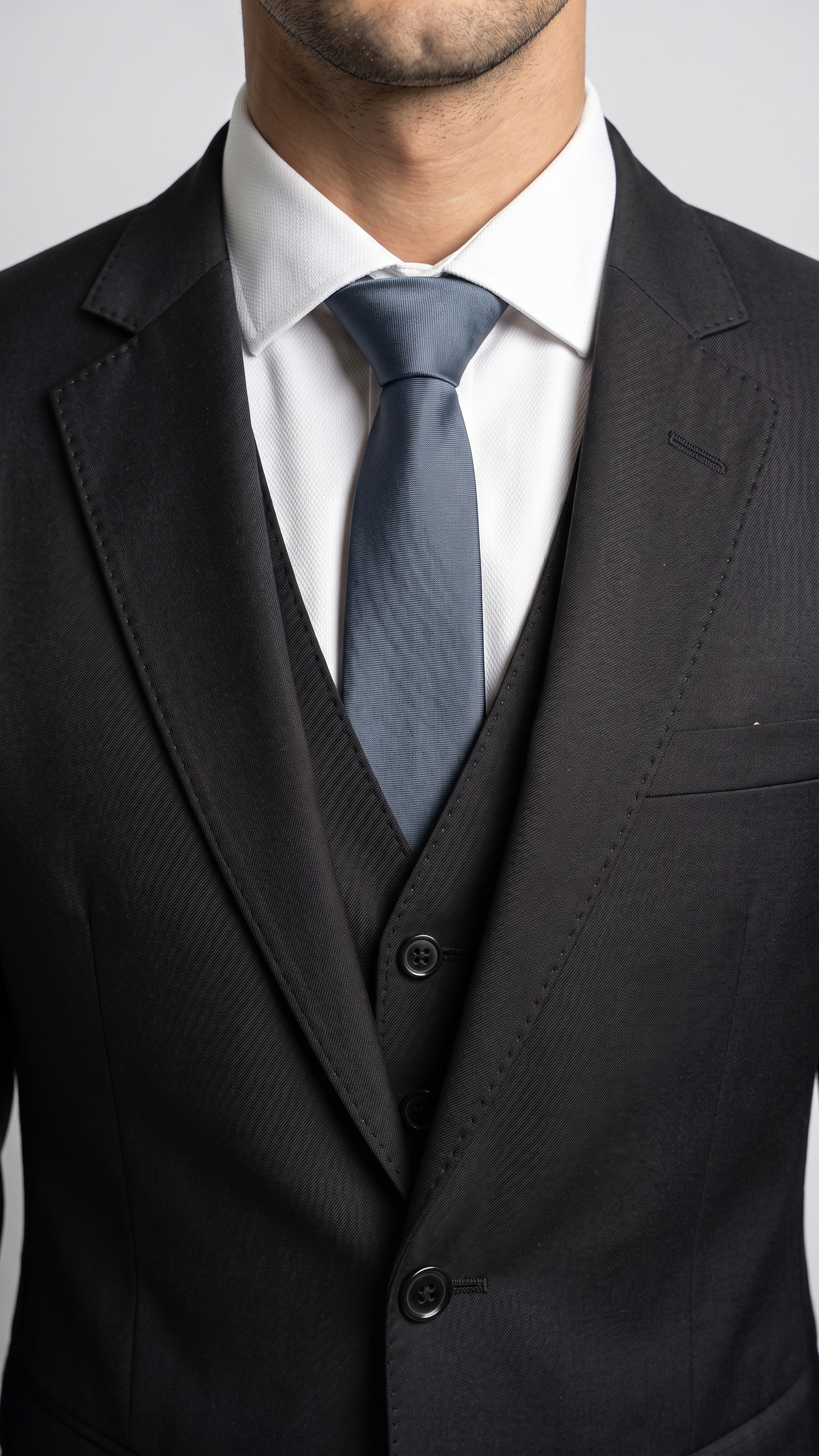 Terno Poliviscose Preto Premium