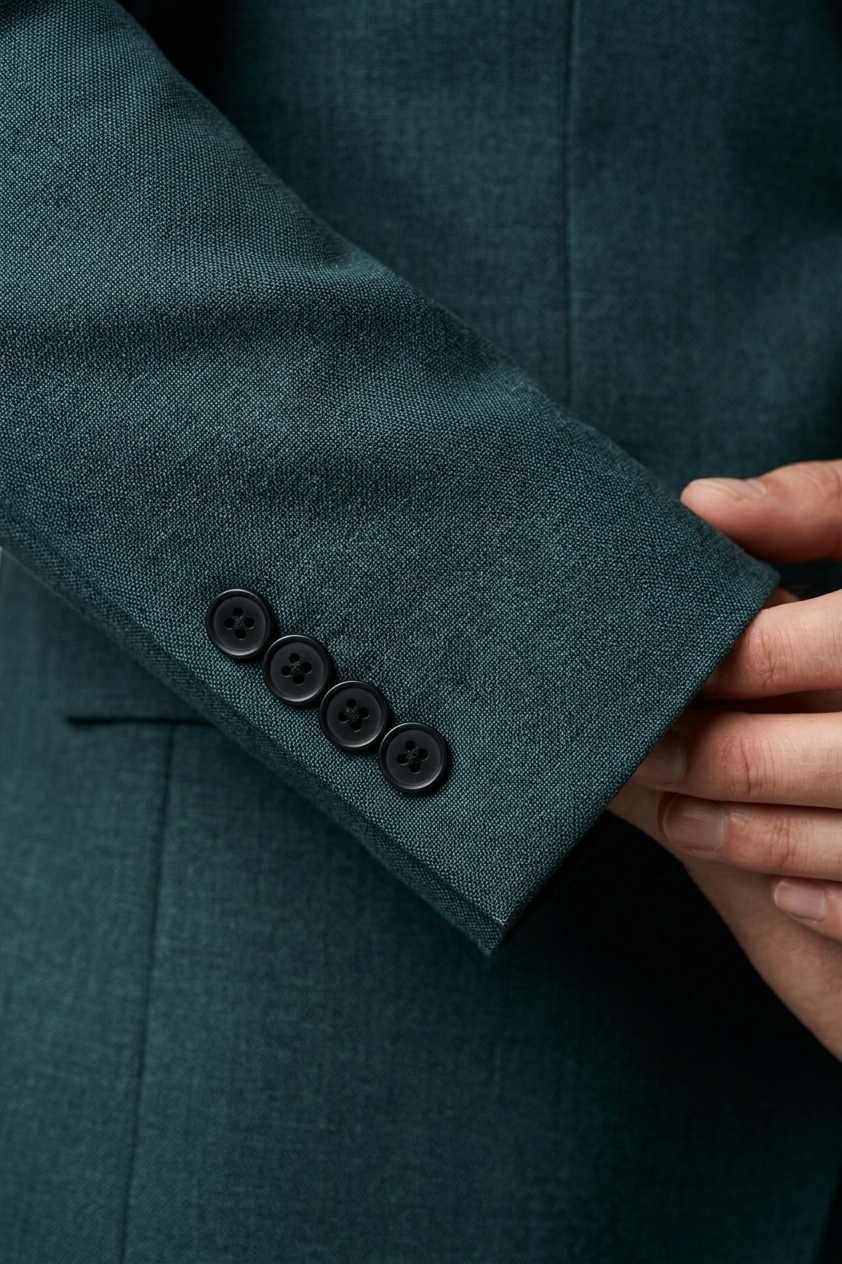 Costume Fio Indiano Verde Escuro