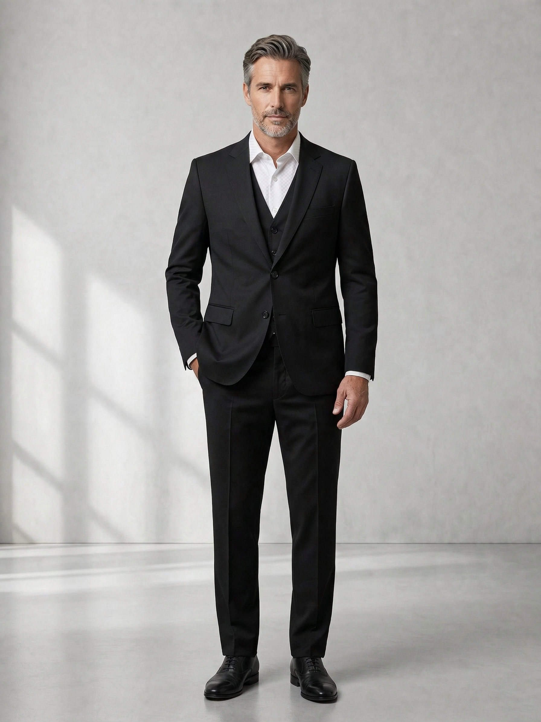 Terno Poliviscose Preto