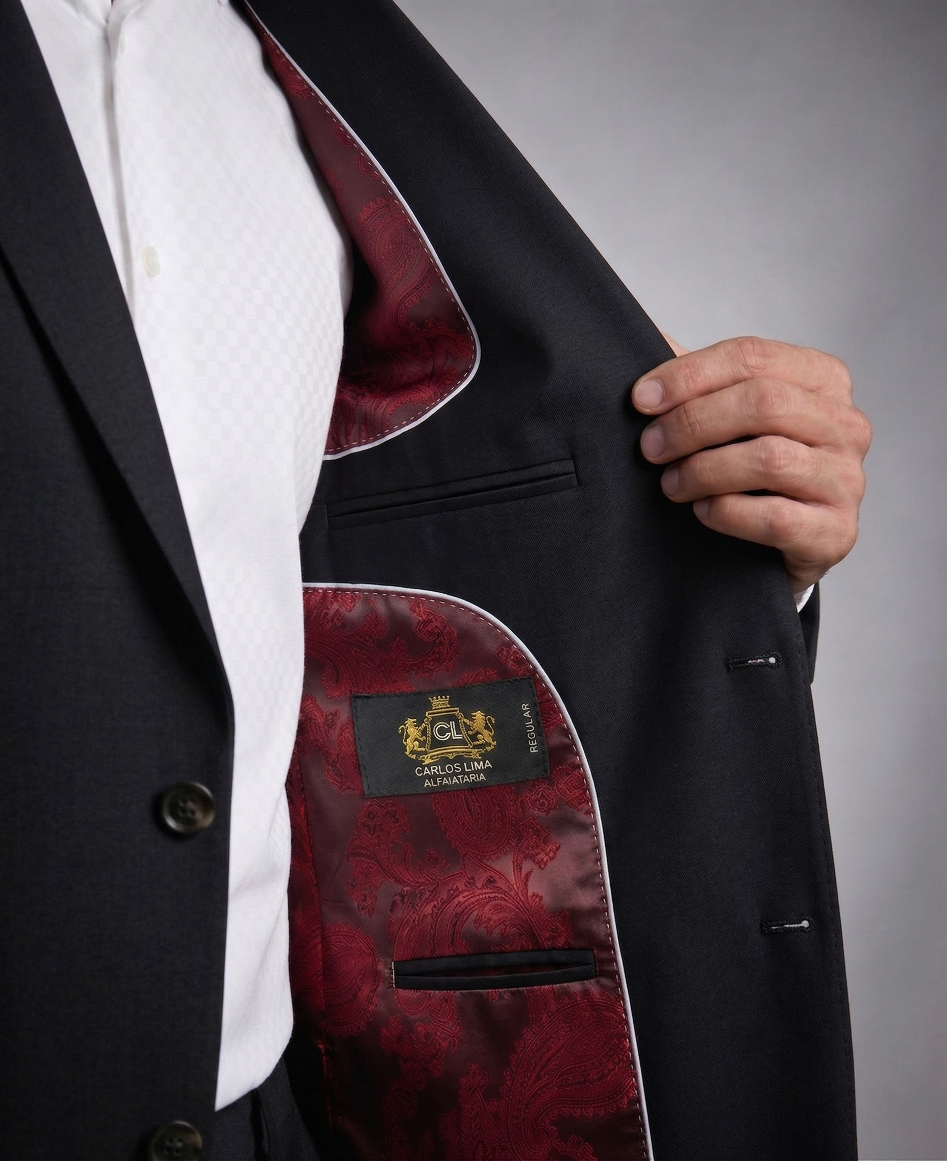 Terno Poliviscose Preto