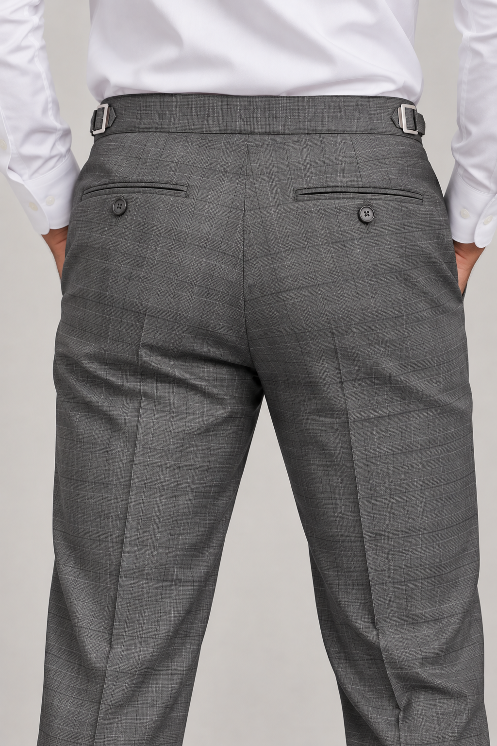 Calça Social Masculina Poliviscose com Ajustador Lateral