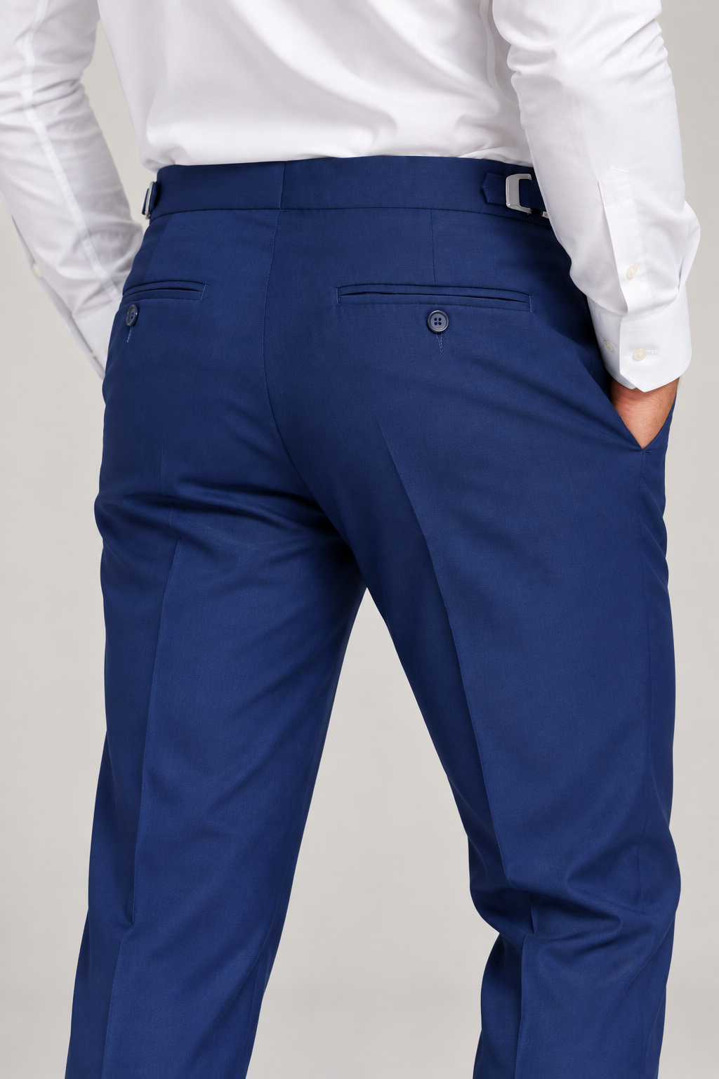 Calça Social Masculina Poliviscose com Ajustador Lateral
