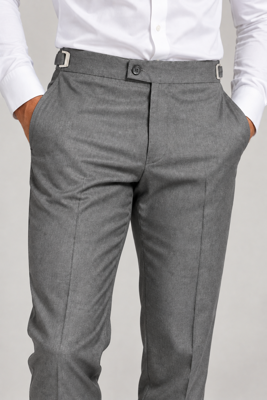 Calça Social Masculina Poliviscose com Ajustador Lateral