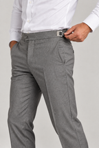 Calça Social Masculina Poliviscose com Ajustador Lateral