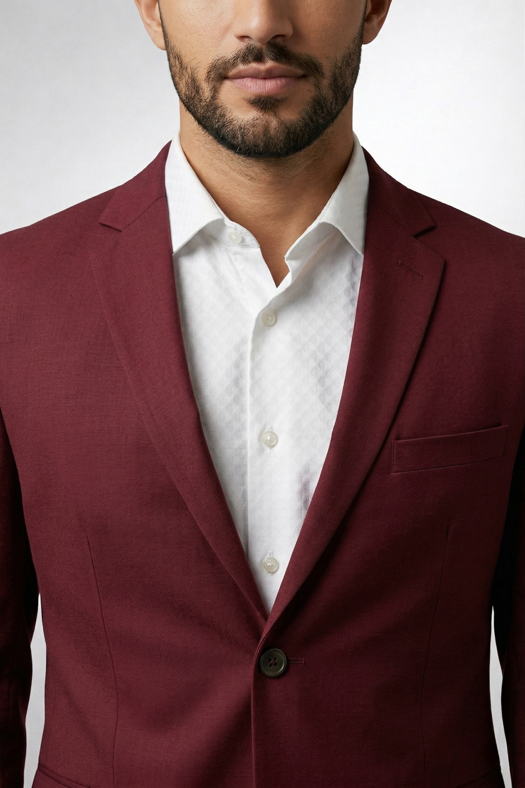 Costume Poliéster Marsala